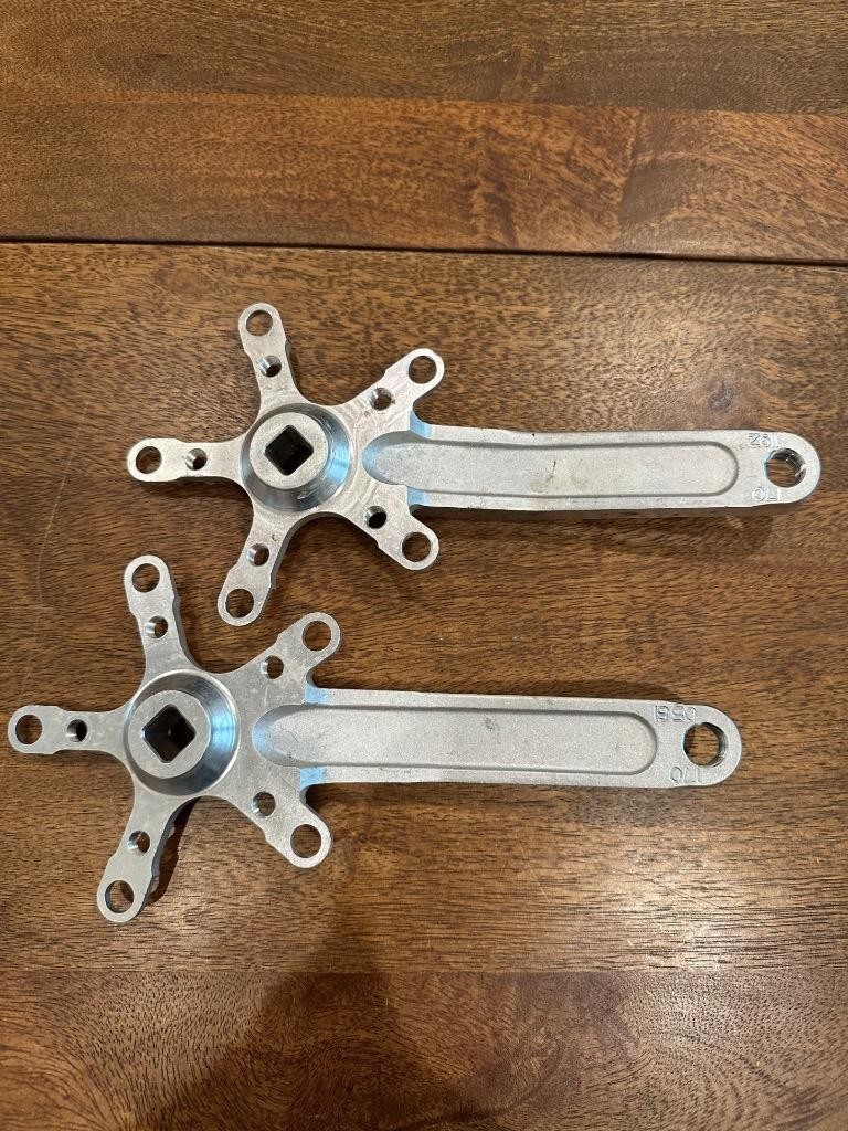Race Face Forged 170mm 3X Left Drive Side Crank 94/58 BCD Silver XTR XT Disc