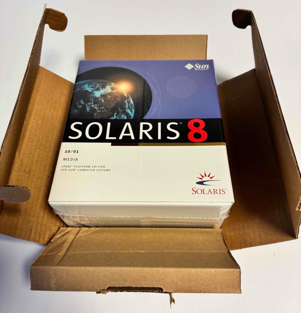 NEW Sun Microsystems Solaris 8 10/01 Media SPARC Platform Edition