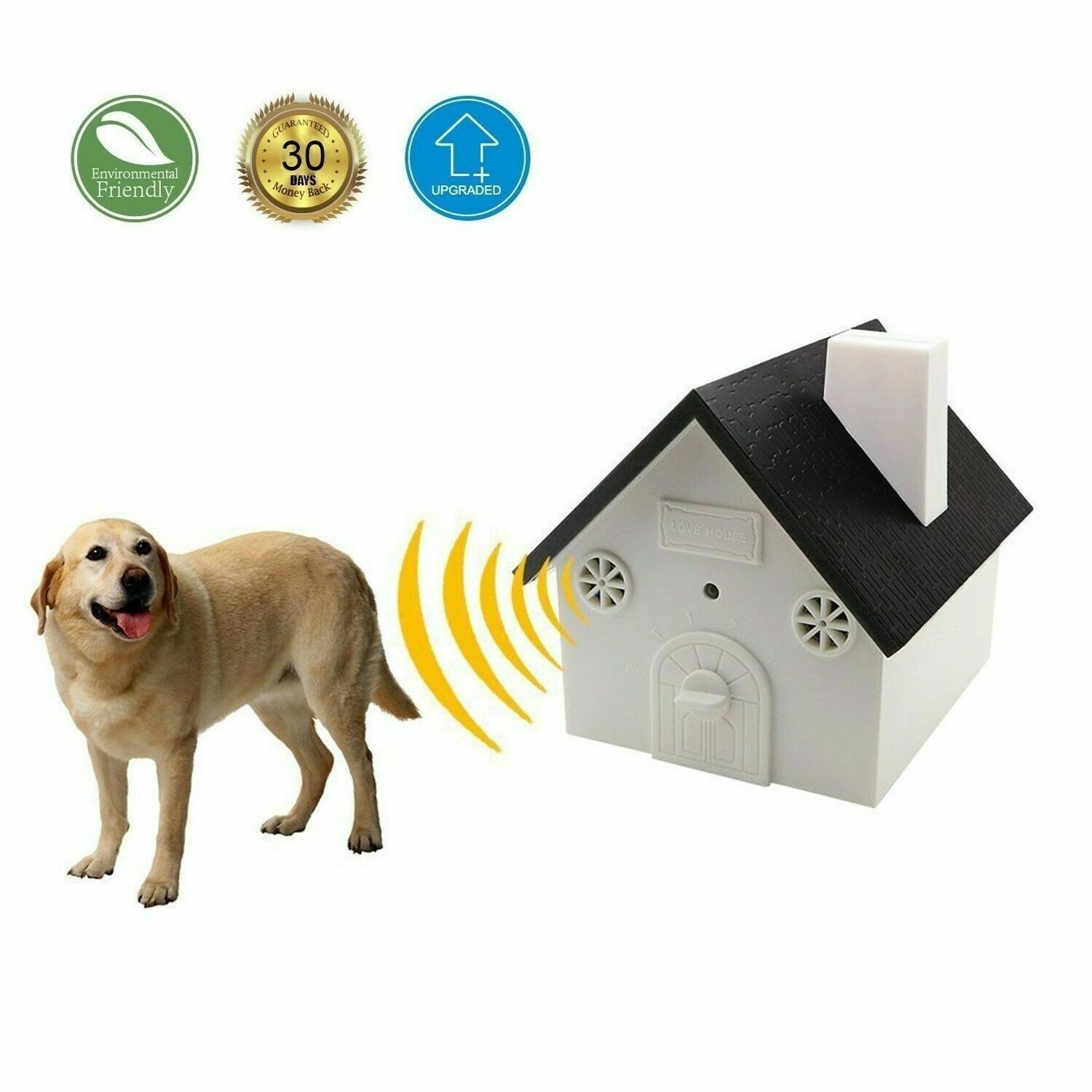 Anti Barking Device, Bark Control, Dog Whistle to Stop Barking, Ultrasonic Dog B