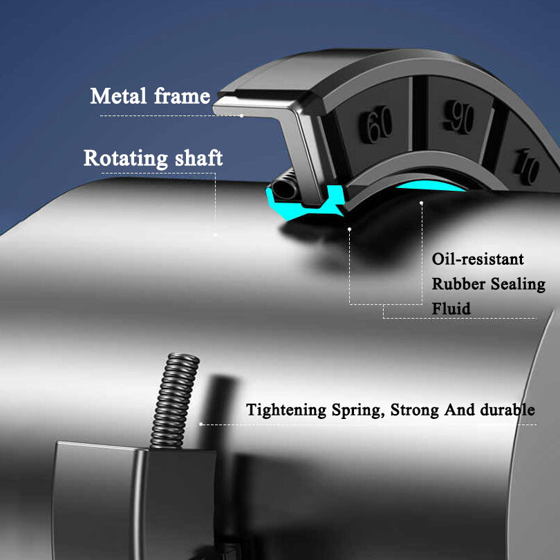 68/69/70/71/72/73/74mm ID Rubber Double Lip TC Oil Shaft Seal for Car Automotive