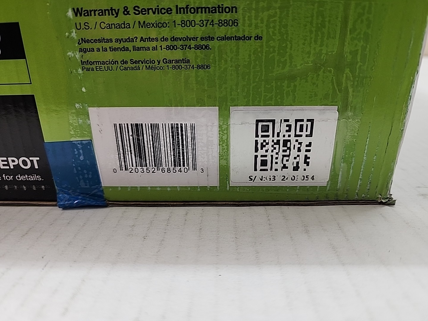 Rheem Performance 36 kW 240V Self-Modulating Electric Tankless Water Heater