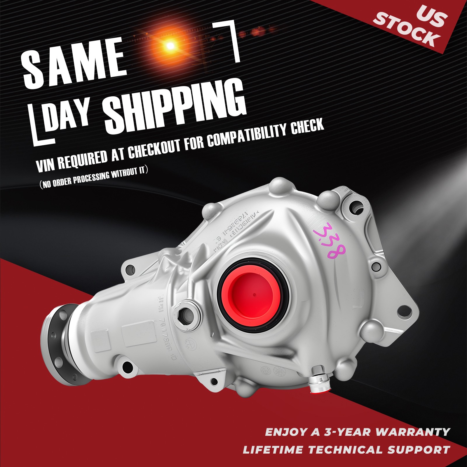 31507934392 G07 Differential Front Axle Transmission 3.38 Ratio For BMW X7 M50iX