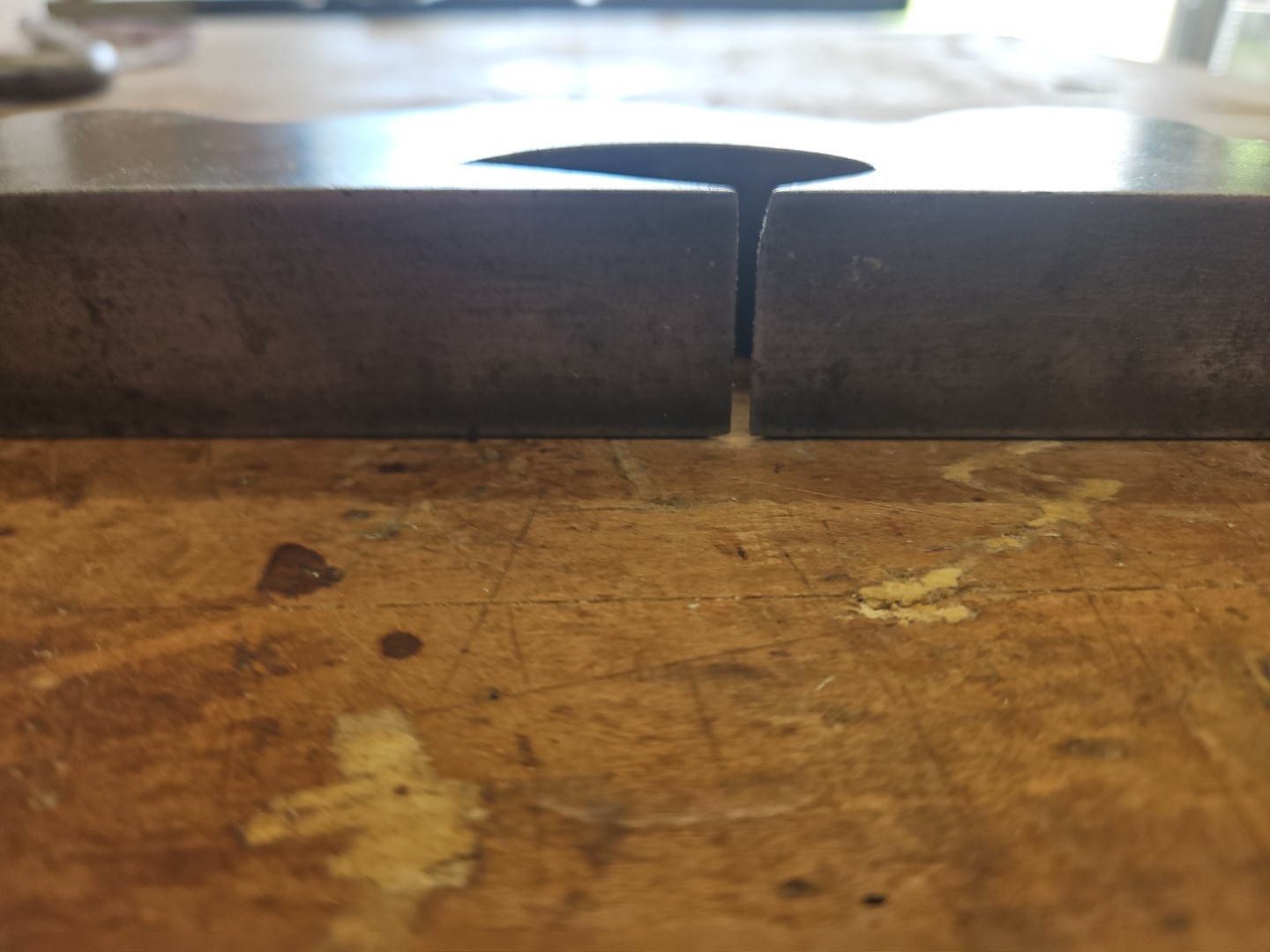 British Infill Rabbet Plane 1 Inch Rosewood with Sorby Blade