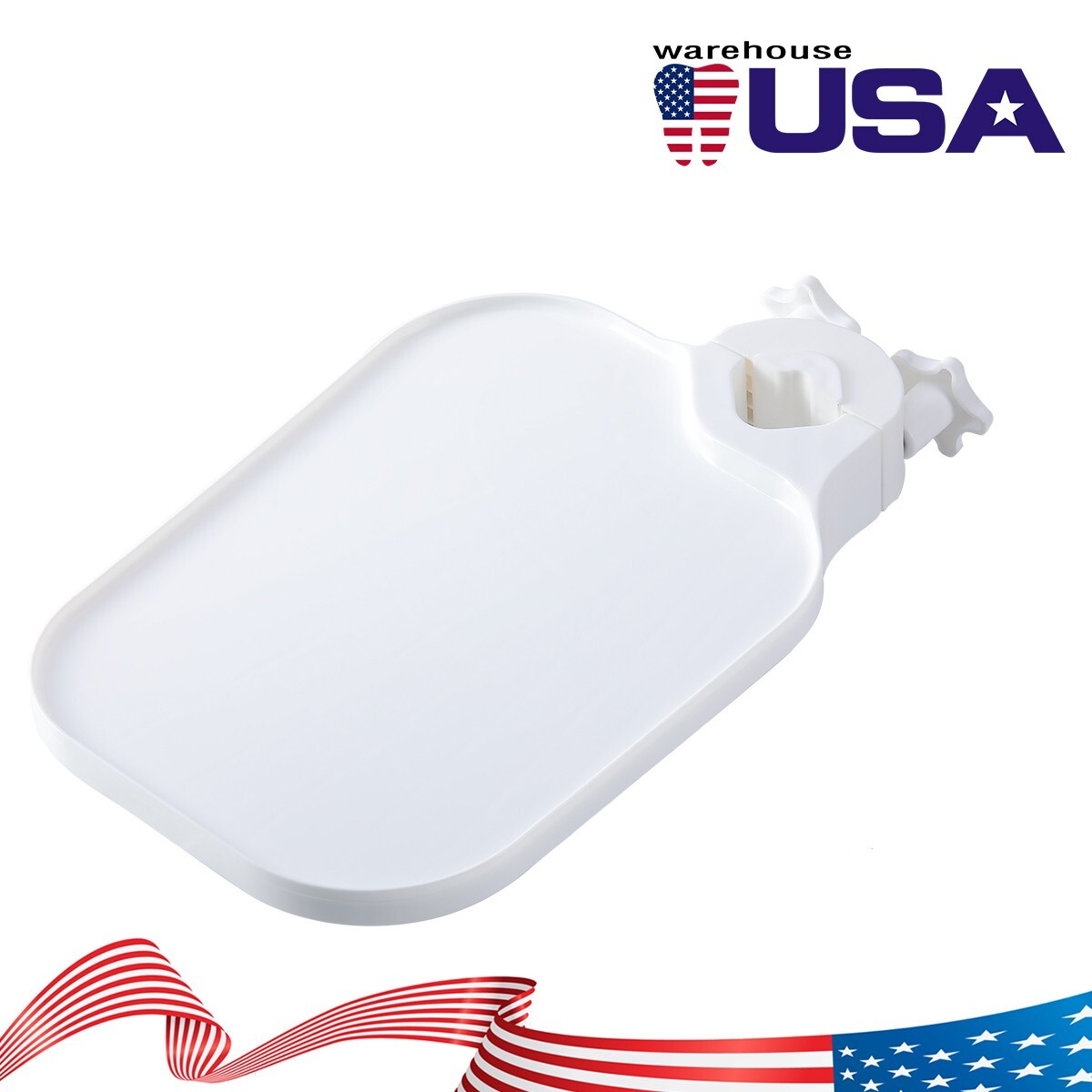 Medical TPC Pole Post Mount Utility Access Shelf Tray Table For Dental Chair