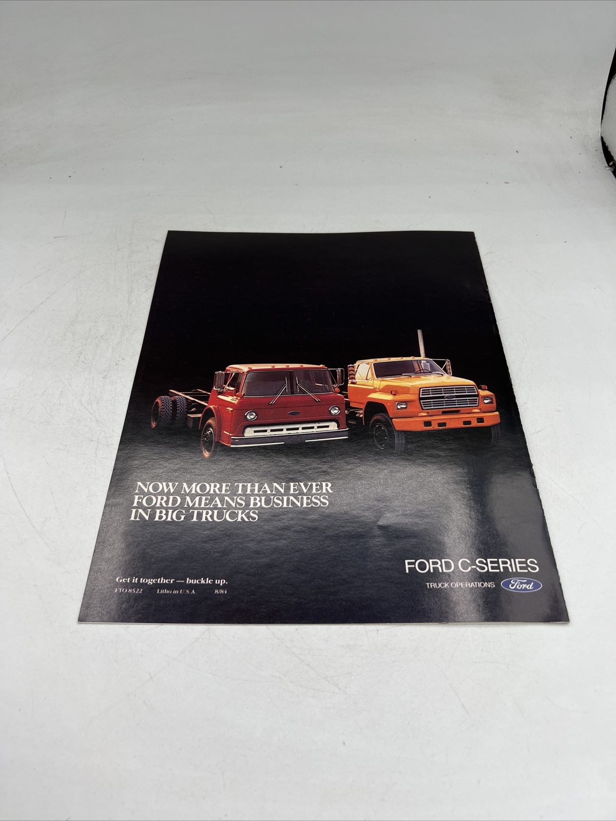 1984 FORD C SERIES SALES BROCHURE CATALOG