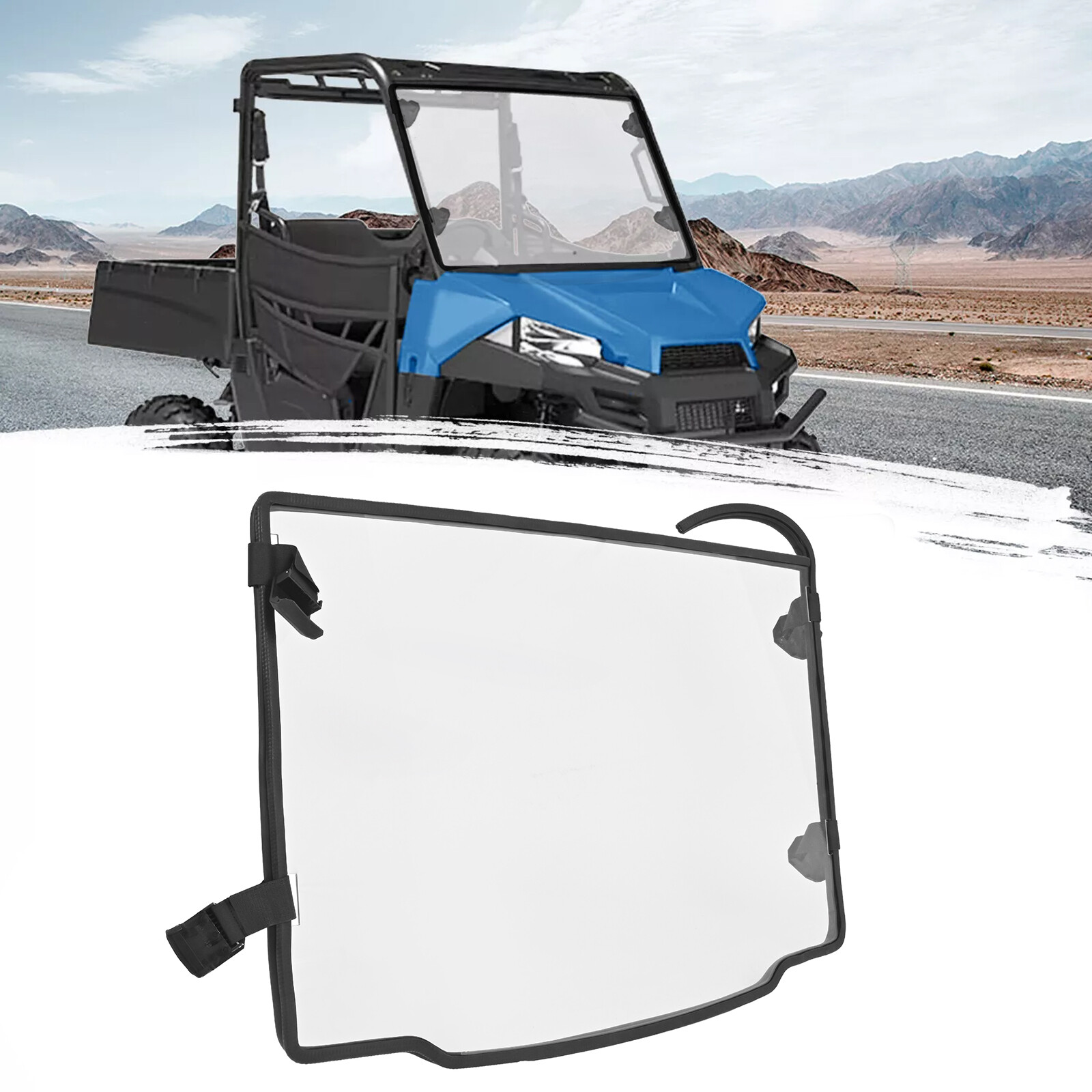 FOR POLARIS RANGER 500/570 MIDSIZE PROFIT CAGE 2015-2023 FULL WINDSHIELD NEW