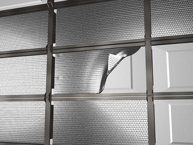 GARAGE DOOR INSULATION KIT PRE-CUT 16 PIECES 24"X48" R8.9 6MM + HEAVY DUTY TAPE