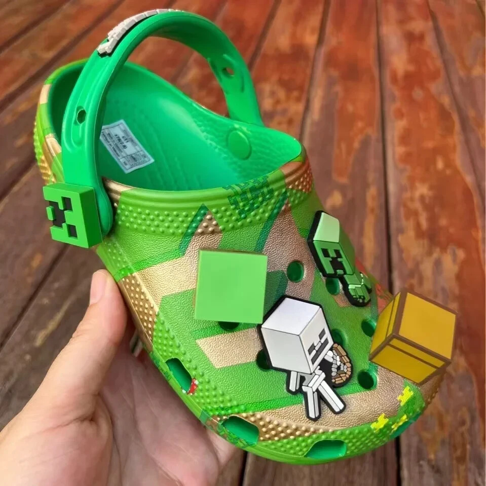 ✅Minecraft Kids' Crocs: Meets Adventure!- LIMITED EDITION