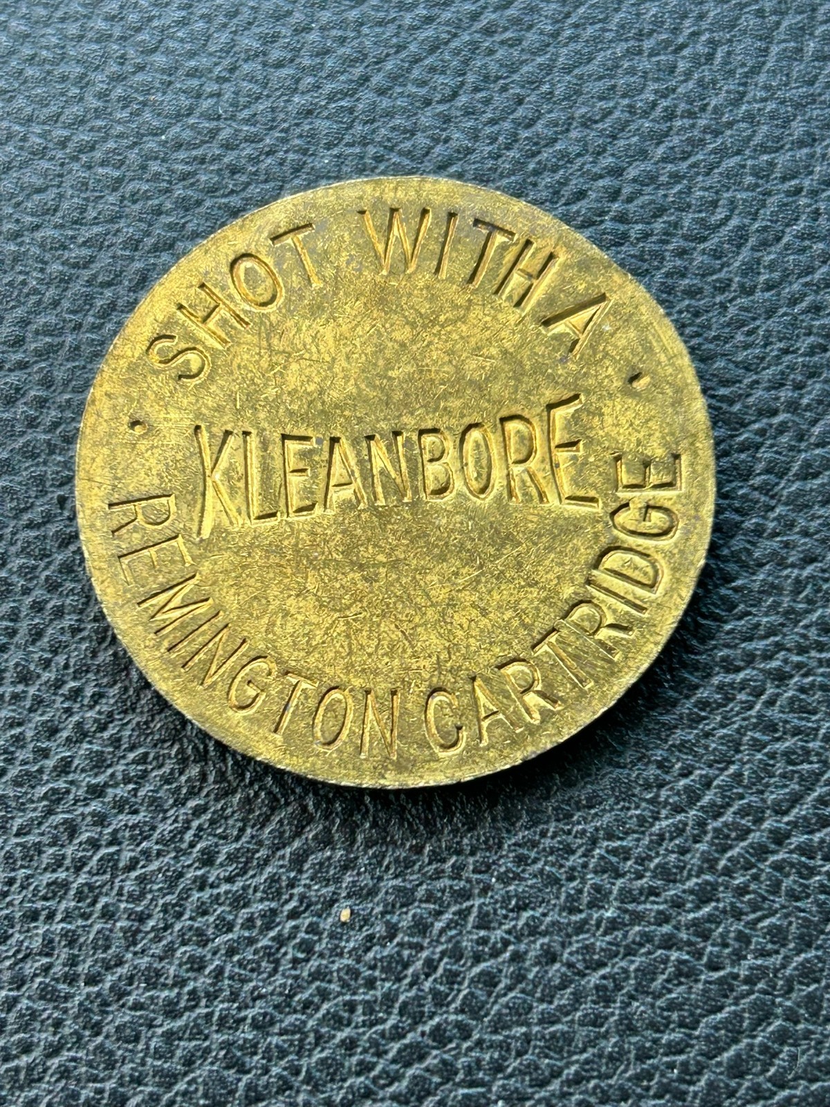 Shot With a Remington Kleanbore Cartridge Token Sharpshooter Medal