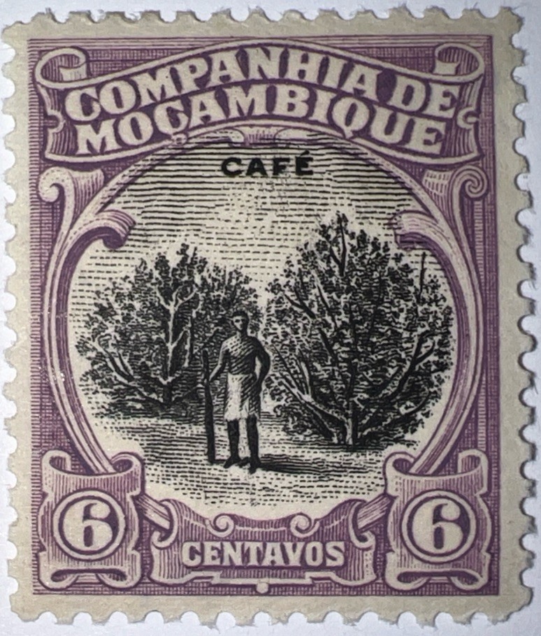 Travelstamps: 1925 Mozambique Stamps Sc #122 Mi 134 - 6c Coffe/Cafe Mint MOGH