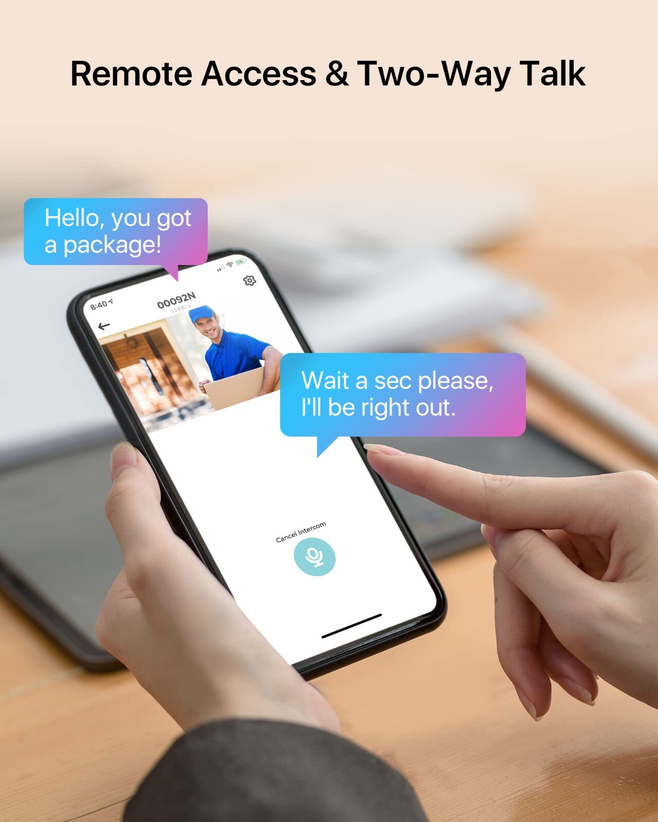 ZOSI H.265+ 8CH 3MP wireless security WiFi Outdoor camera system 1TB HDD Audio