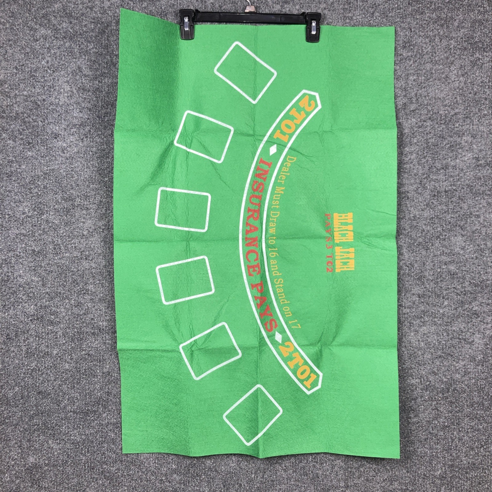 Vintage Casino Roulette Craps Blackjack Game Set in Wooden Case