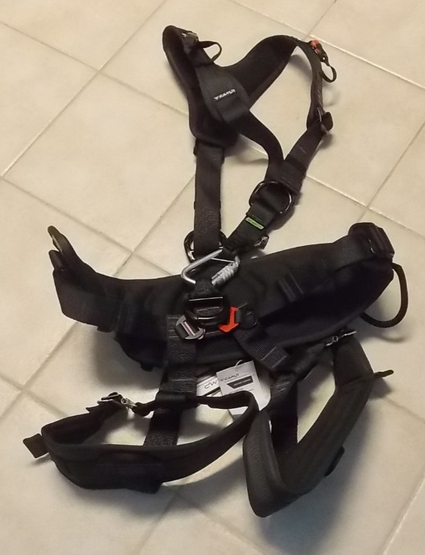 CAMP Access XT Black Full Body Harness 286203-2 L-XXL New