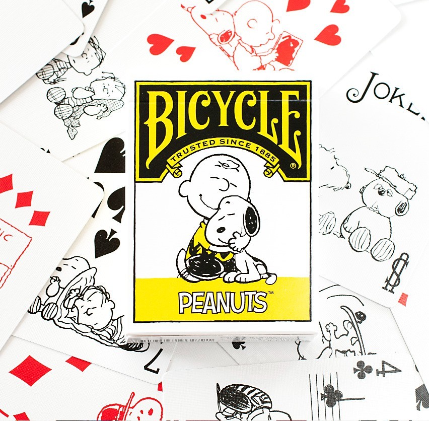 Bicycle Peanuts Snoopy playing cards, USA seller, NO import fees!