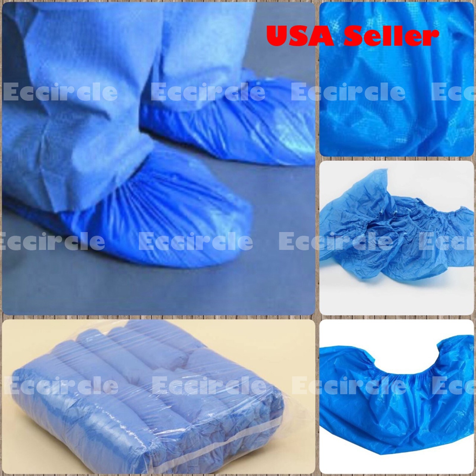 100/1000 x Disposable Shoe Covers Waterproof Anti Slip Boot Cover Overshoes lot