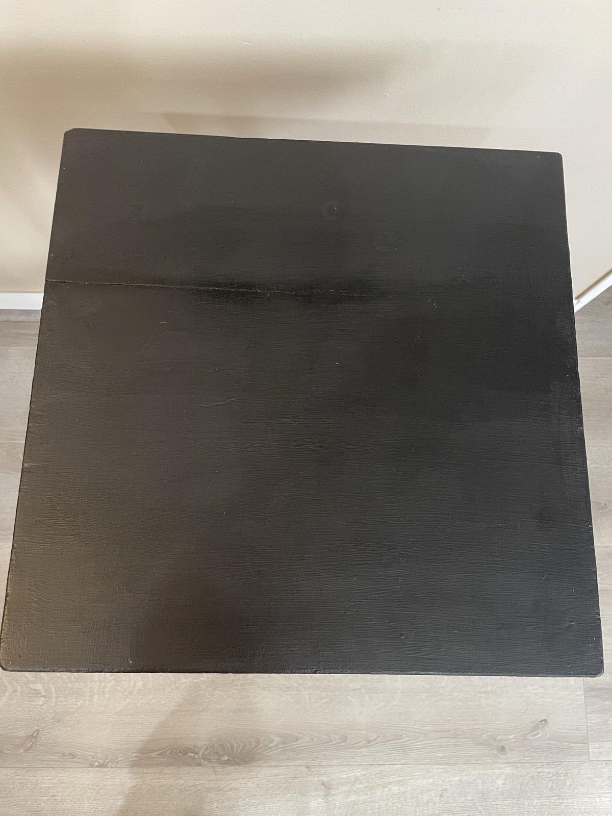 Antique Vintage Victorian Parlor Wooden Glass Ball And Claw Feet Side End Table