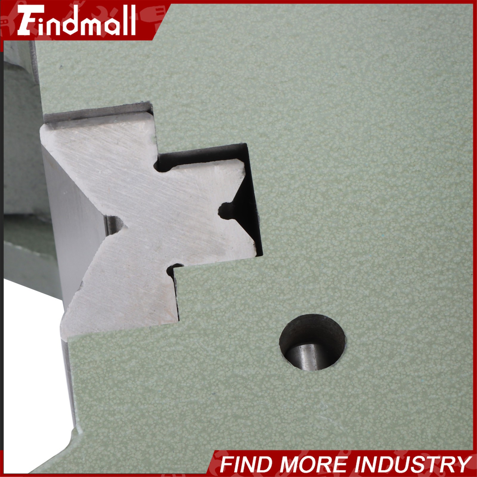 Findmall 4" Machine Vise Horizontal Vertical For Holding Shafts And Round Parts