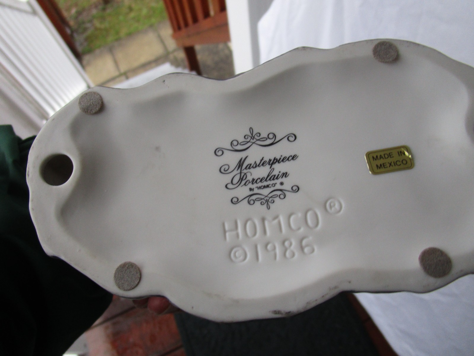 Masterpiece by Homco ~[ Porcelain Whitetail Buck Lifelike Figurine 1986 ] ~~!!!!