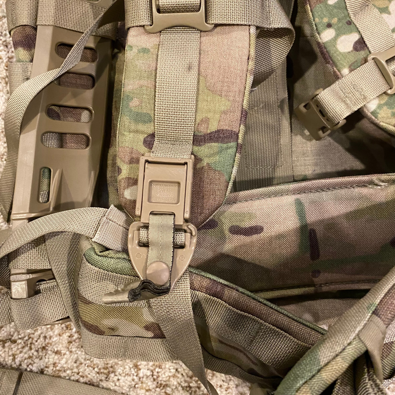 US ARMY OCP MEDIUM RUCKSACK MULTICAM RUCK SACK FIELD PACK COMPLETE FRAME