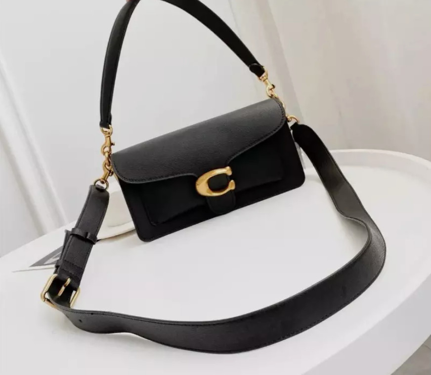 Coach 73995 Tabby 26 Shoulder Bag 2Way Crossbody Black Leather Outlet NEW