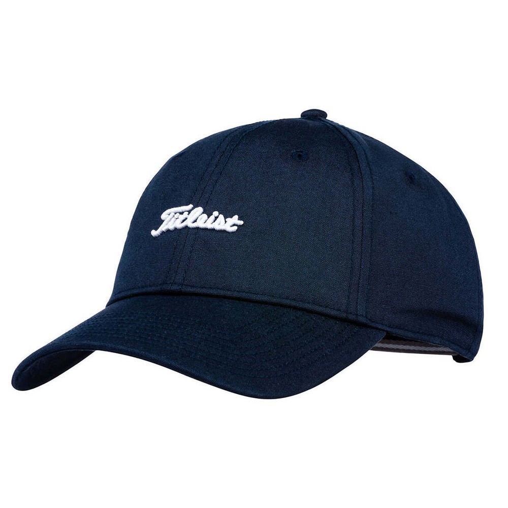 NEW Titleist Nantucket Adjustable Golf Hat Cap - Navy / White