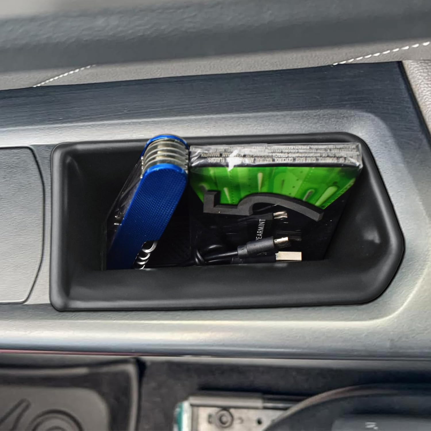 Atlas Door Side Storage Box Handle Container Compatible with 2018-2023 VW Atlas/