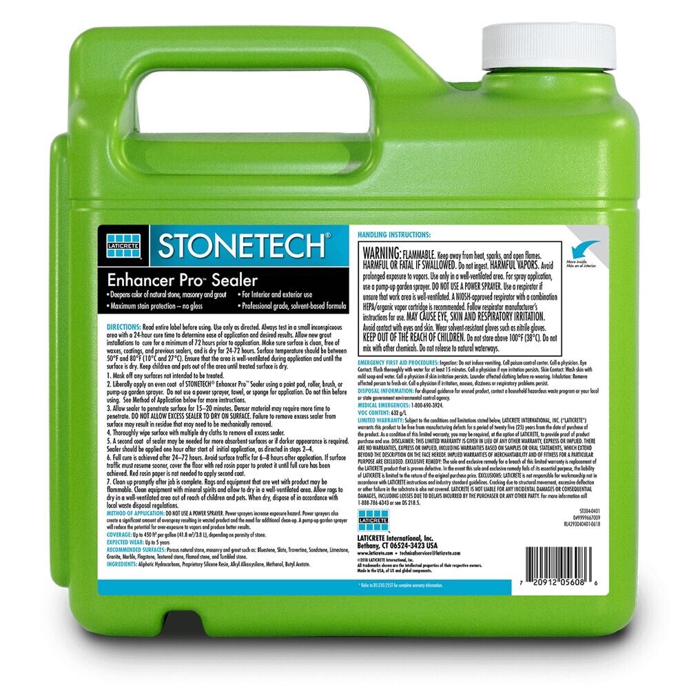STONETECH Enhancer Pro Sealer - Gallon