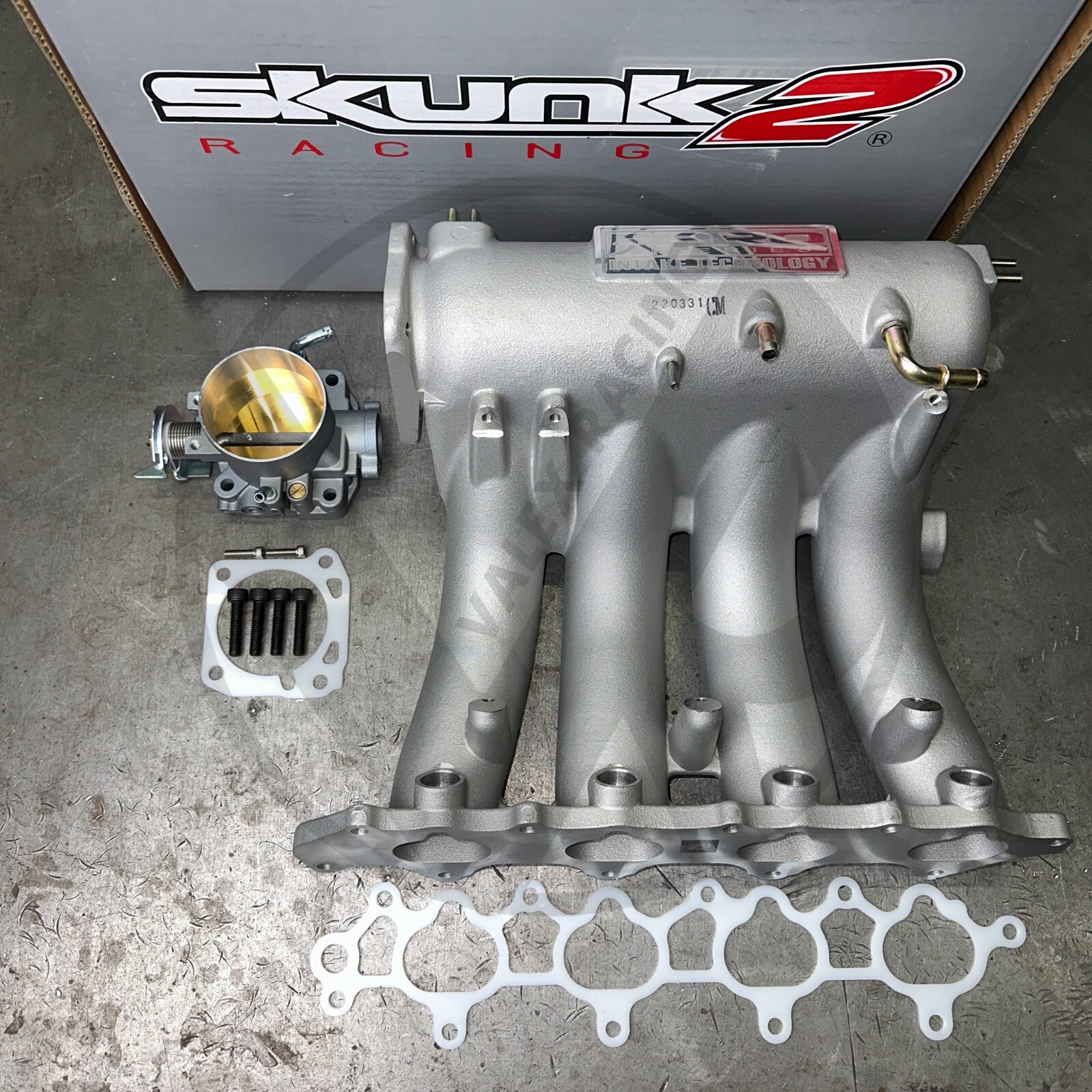 Skunk2 Pro Intake Manifold & Upgrade 70mm Throttle Body for Honda H22 / F20B