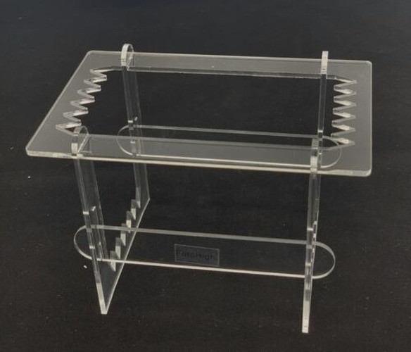 New 4x5 Sheet Film Drying Rack Holds 6 sheets Acrylic Removable Easy to Carry