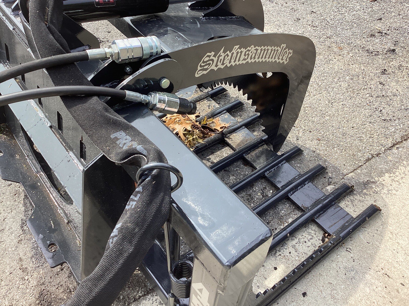 Hose Saver Spring 17” With 5/16 “ Rod And Weld On Bushing For Hydraulic Hose