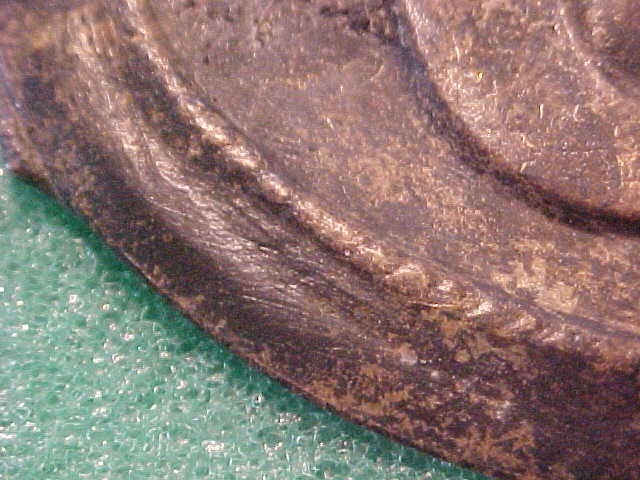 CIVIL WAR 1862 C.S.A. CONFEDERATE BELT BUCKLE PLATE REPLICA HAS ROPE BORDER