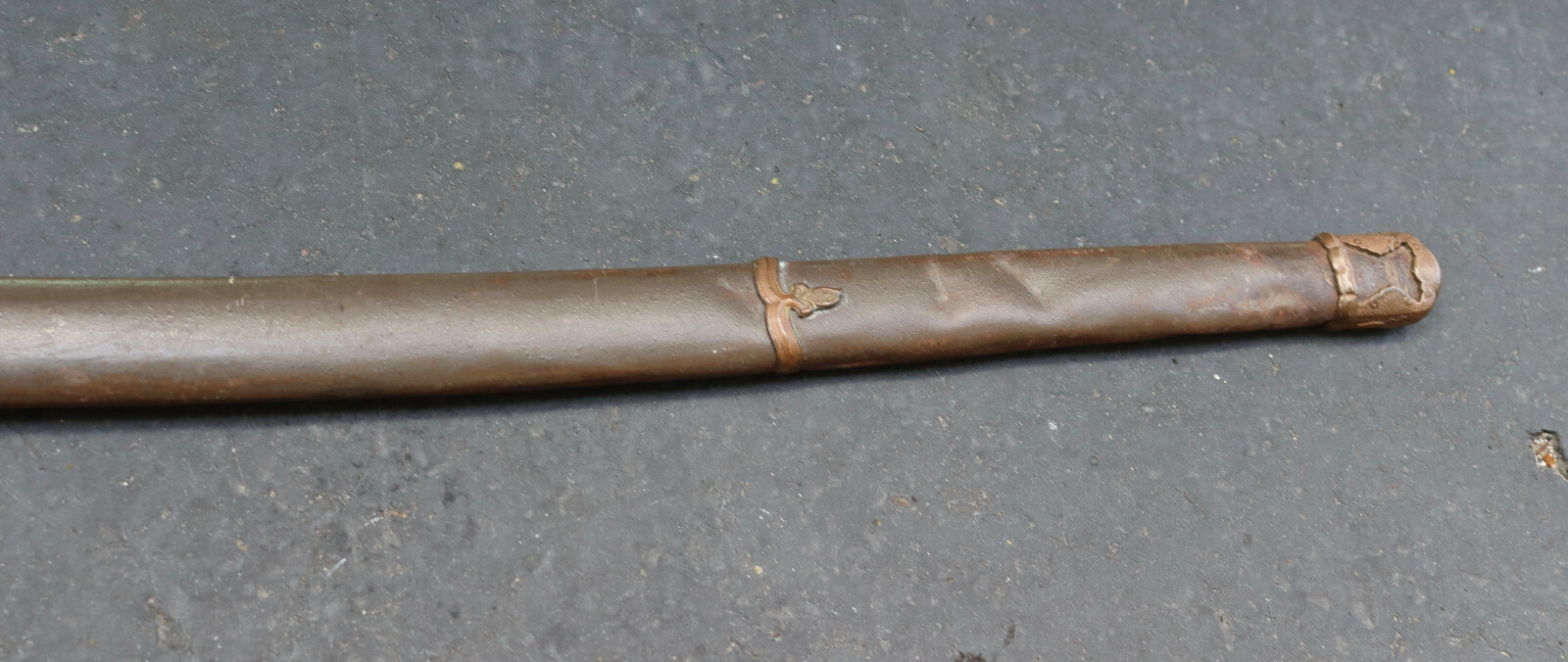 Rare Vintage NCO WWII Japanese Army Officer Sword Scabbard Sheath ONLY Katana