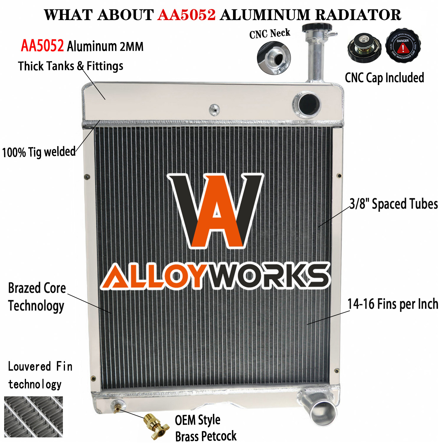 Radiator For International 766 886 986 966 1086 1066 1466 1486 Tractor A71611C1