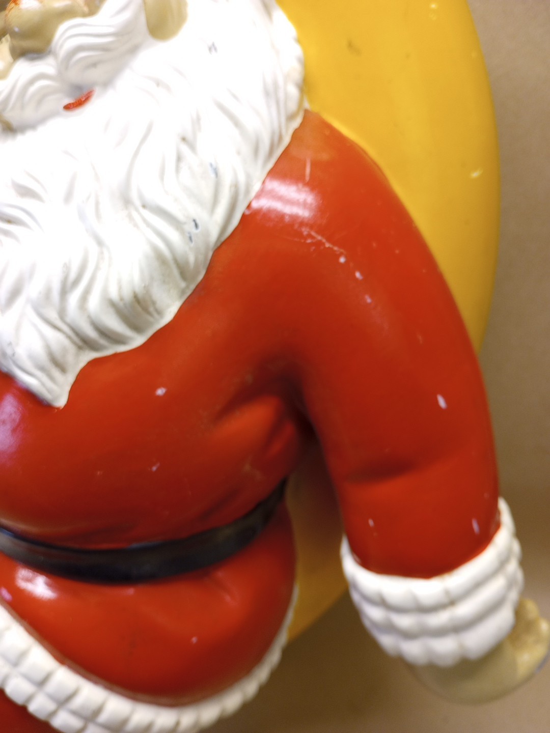 Vintage 1987 Barthelmess Inc - Santa Claus Sleeping on The Moon ~ Christmas RARE