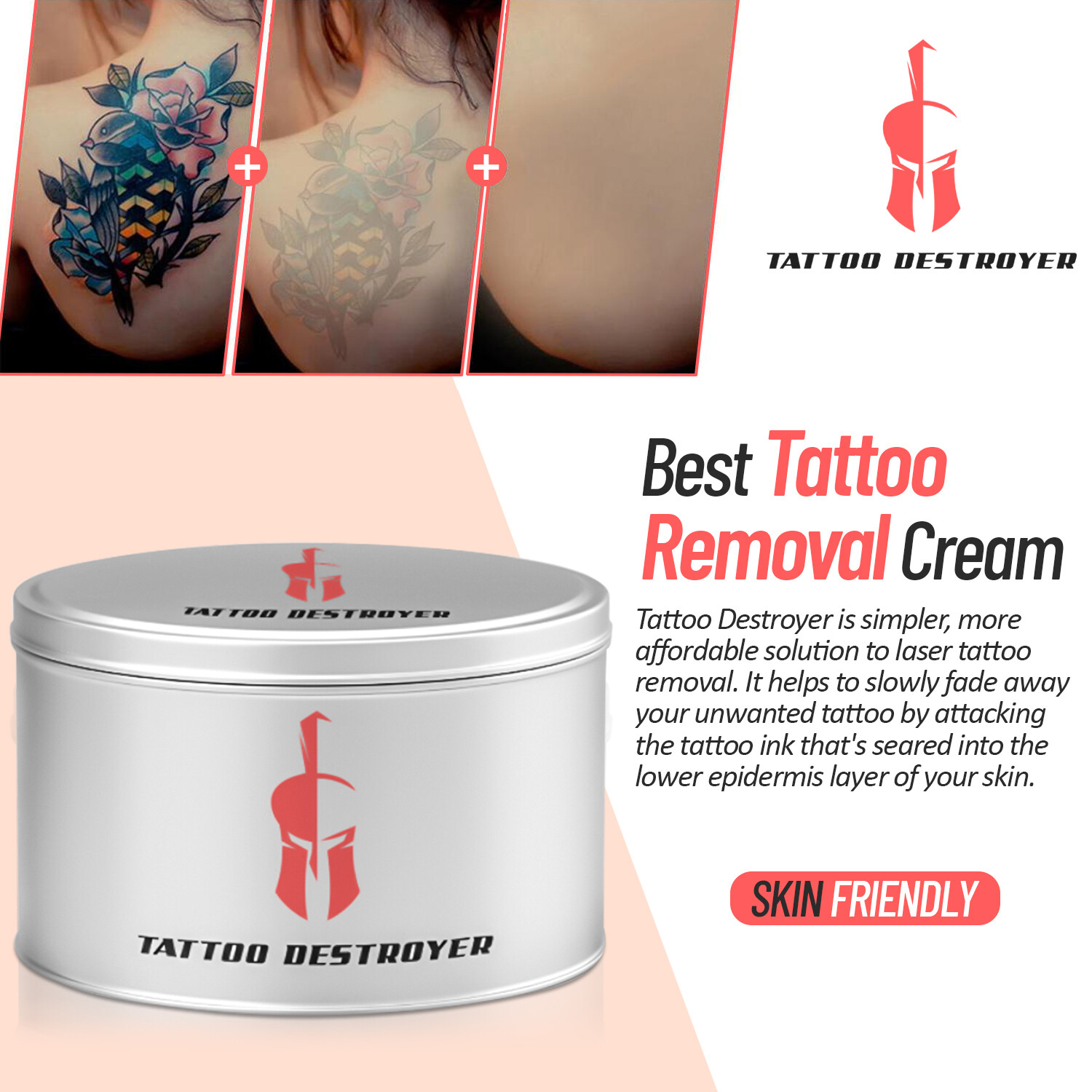 Tattoo Removal Cream Natural Fading system wrecking balm
