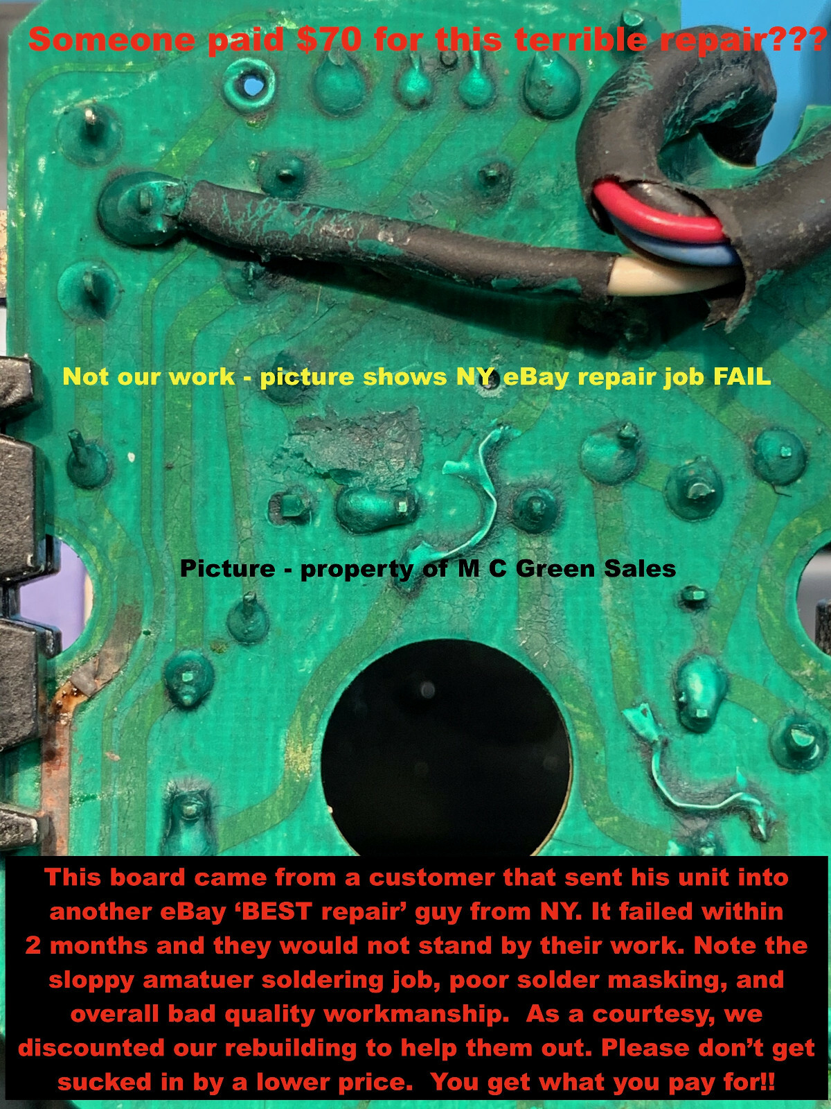 REBUILD! DONT REPAIR -SERVICE JOYSTICK BOARD FISHER WESTERN SNOW PLOW CONTROLLER