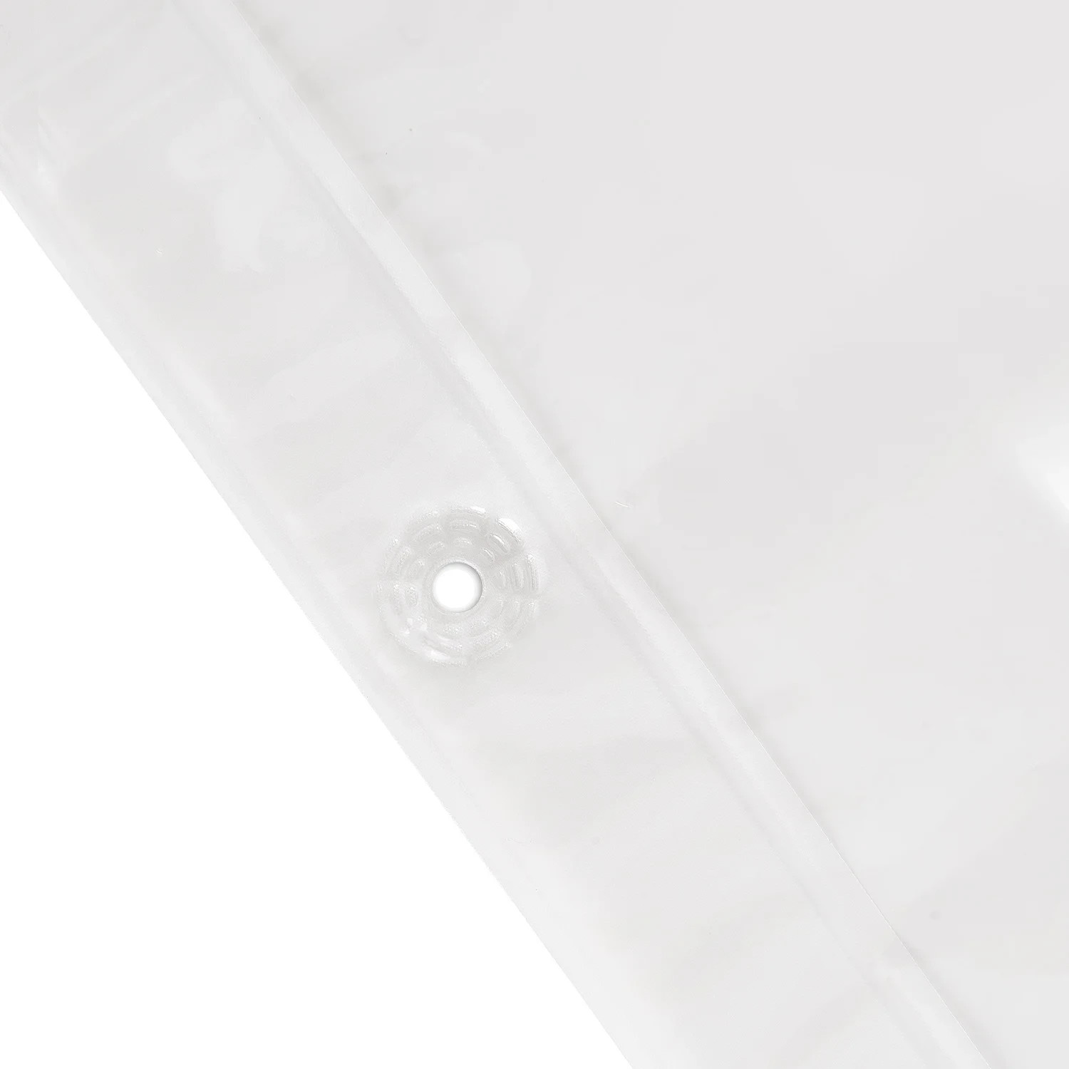 Clear Shower Curtain Liner Anti-Bacterial PEVA 70x71 Water Repellent Mainstays