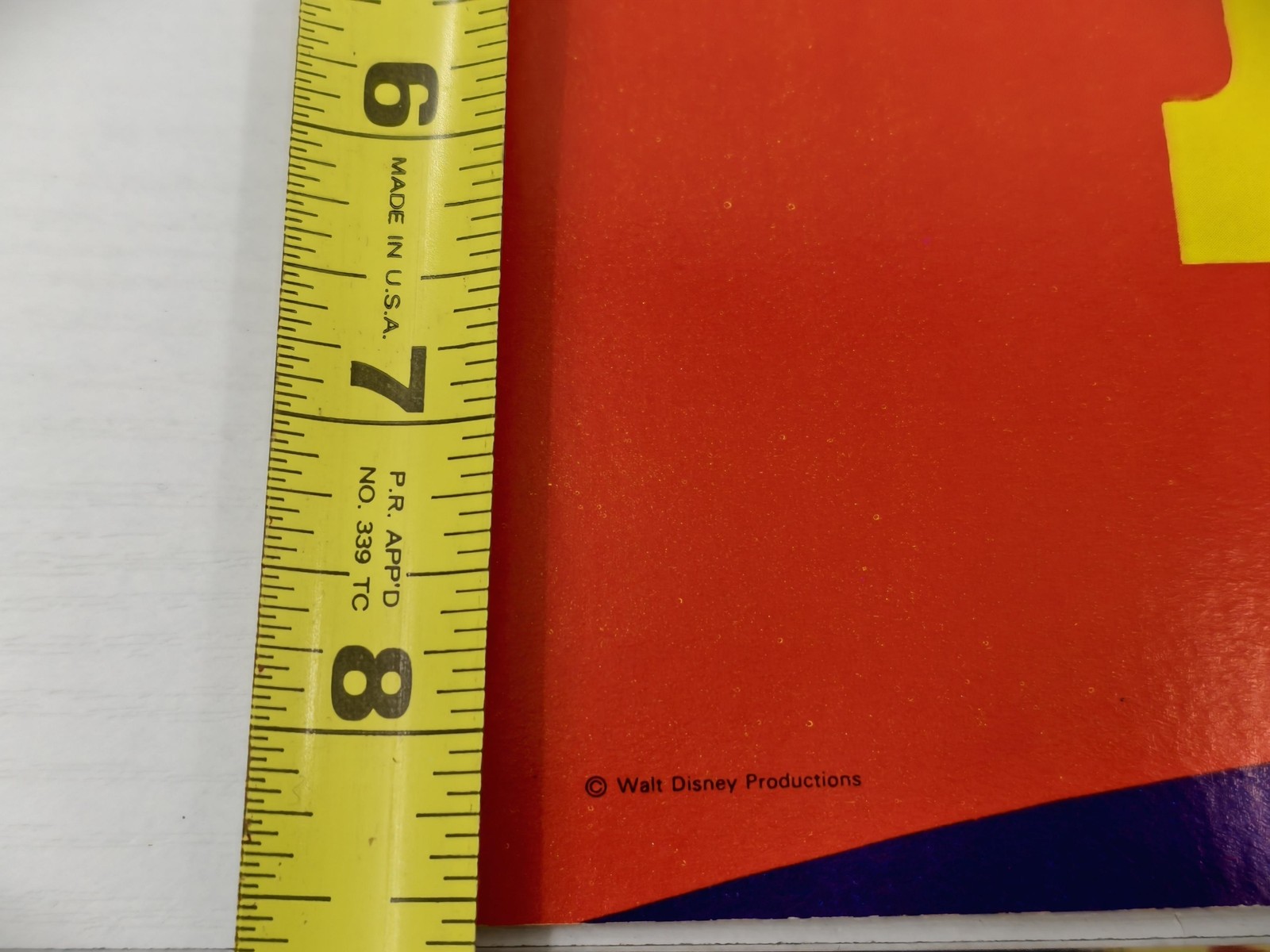 Vintage Walt Disney Productions Party Sign Lot Of 7 Mickey Goofy Title Cards