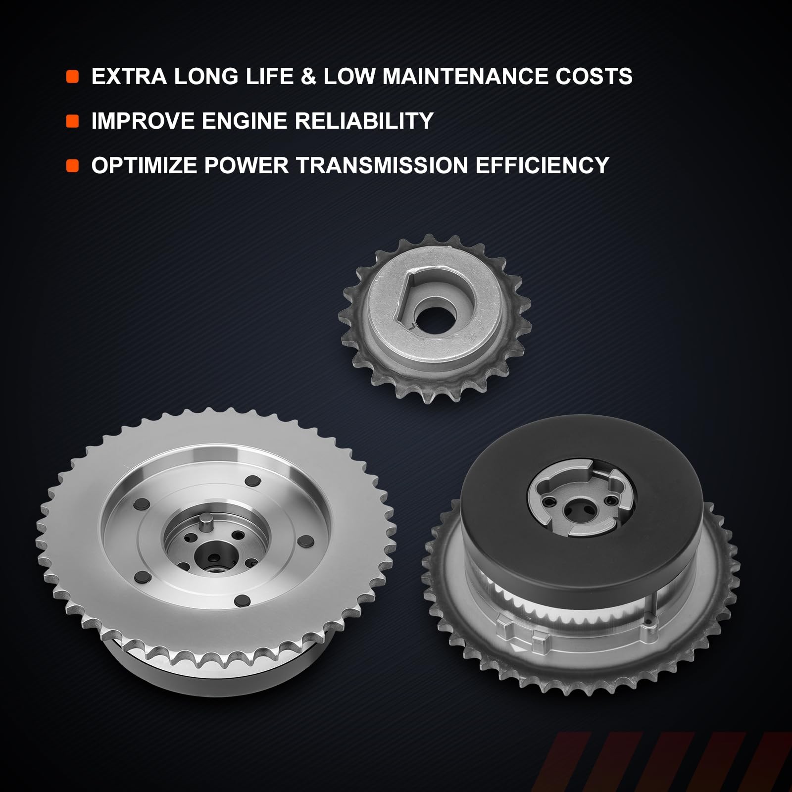 Timing Chain Kit with Water Pump For Chevy GMC Pontiac Buick Equinox 2.2L 2.4L