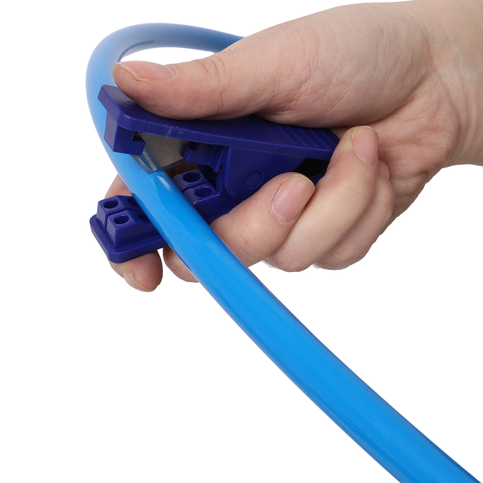 1/2 Inch OD×60 Feet PU Air Tube Kit Garage Air Compressor Accessories Kit Blue