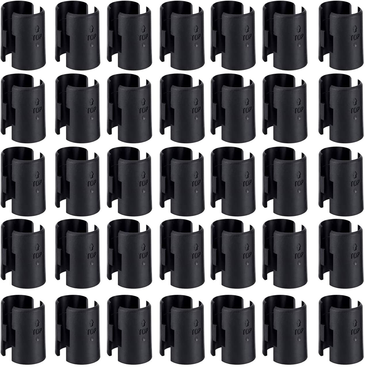Wire Shelf Clips - 50Pack Wire Shelving Shelf Lock Clips for 1" Post Shelvings