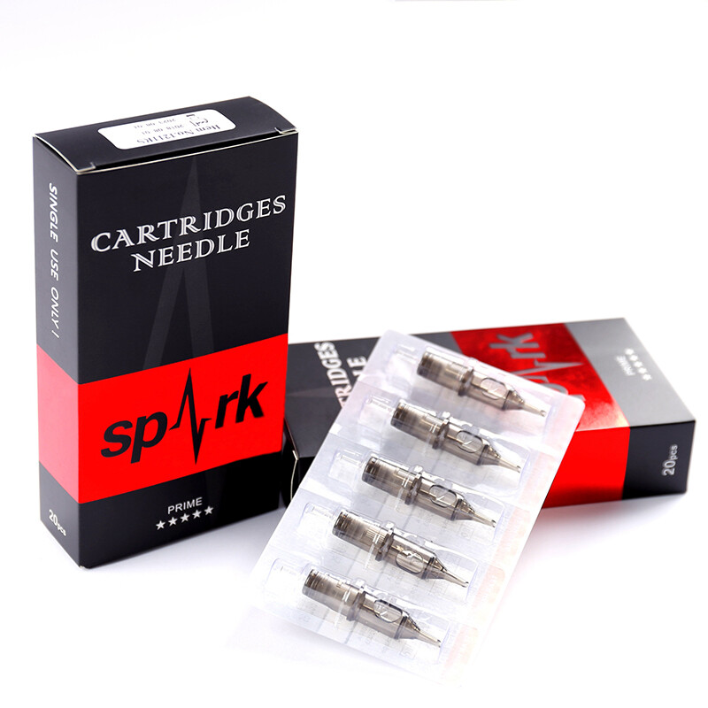 20 Packs Spark Sterilized Disposable Tattoo Cartridge Needles Type:RL/RS/CM/M1
