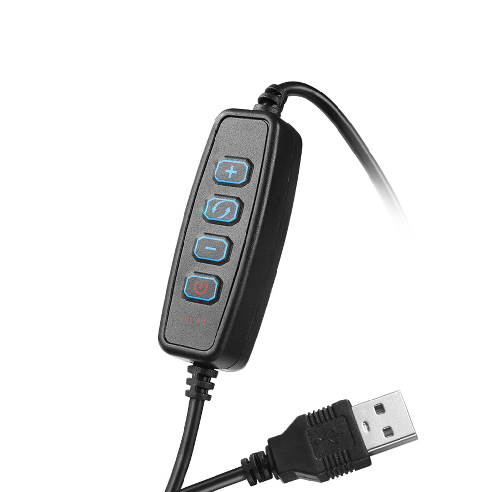 Ring Light Dimmable LED Fill Light with Stand for Video Live Camera Makeup