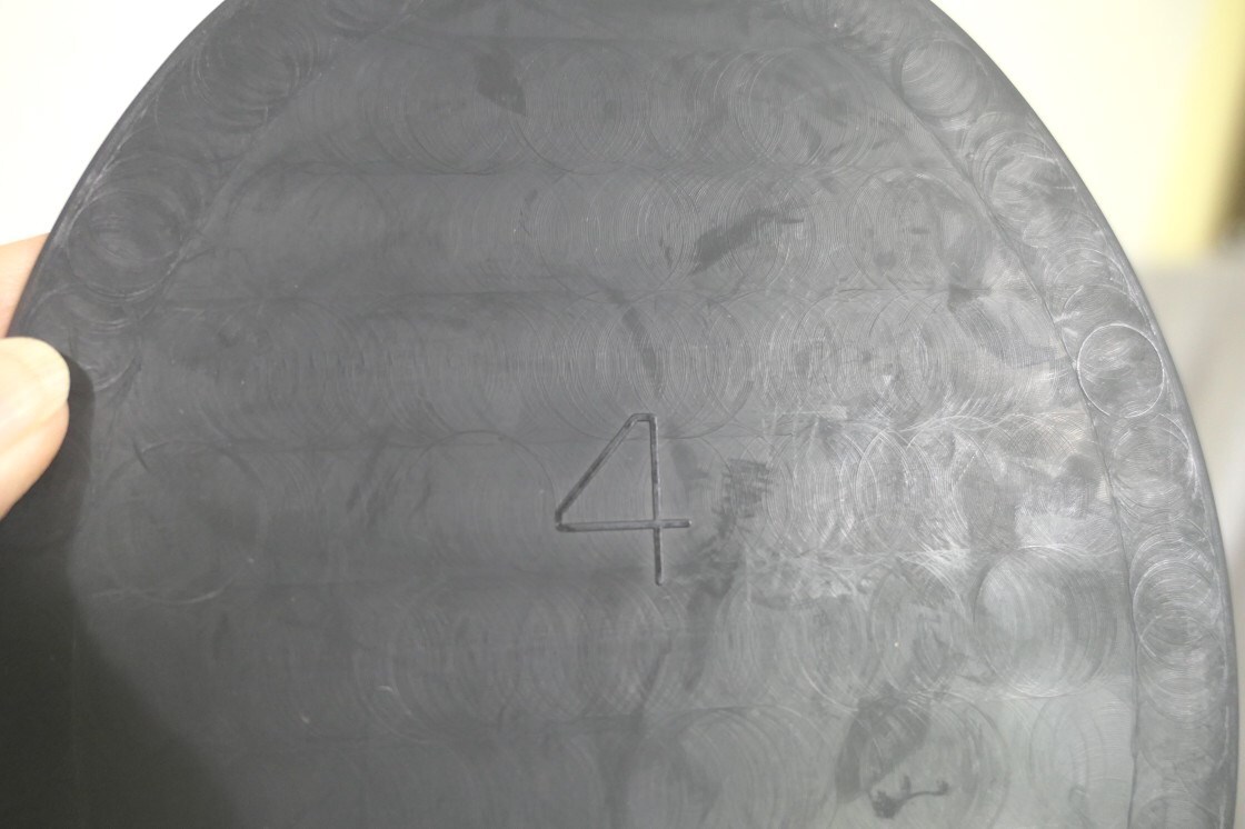 NEW Pair of Castle Plastics Size 4 Black Hard Rubber Horse Hoof Shoe Flat Pads