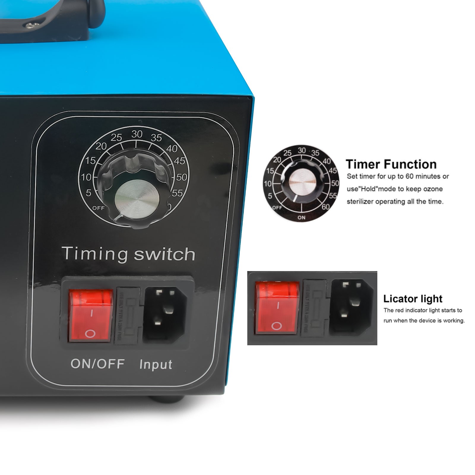 Commercial Ozone Generator Machine Industrial Pro Air Purifier Ionizer Ozonator