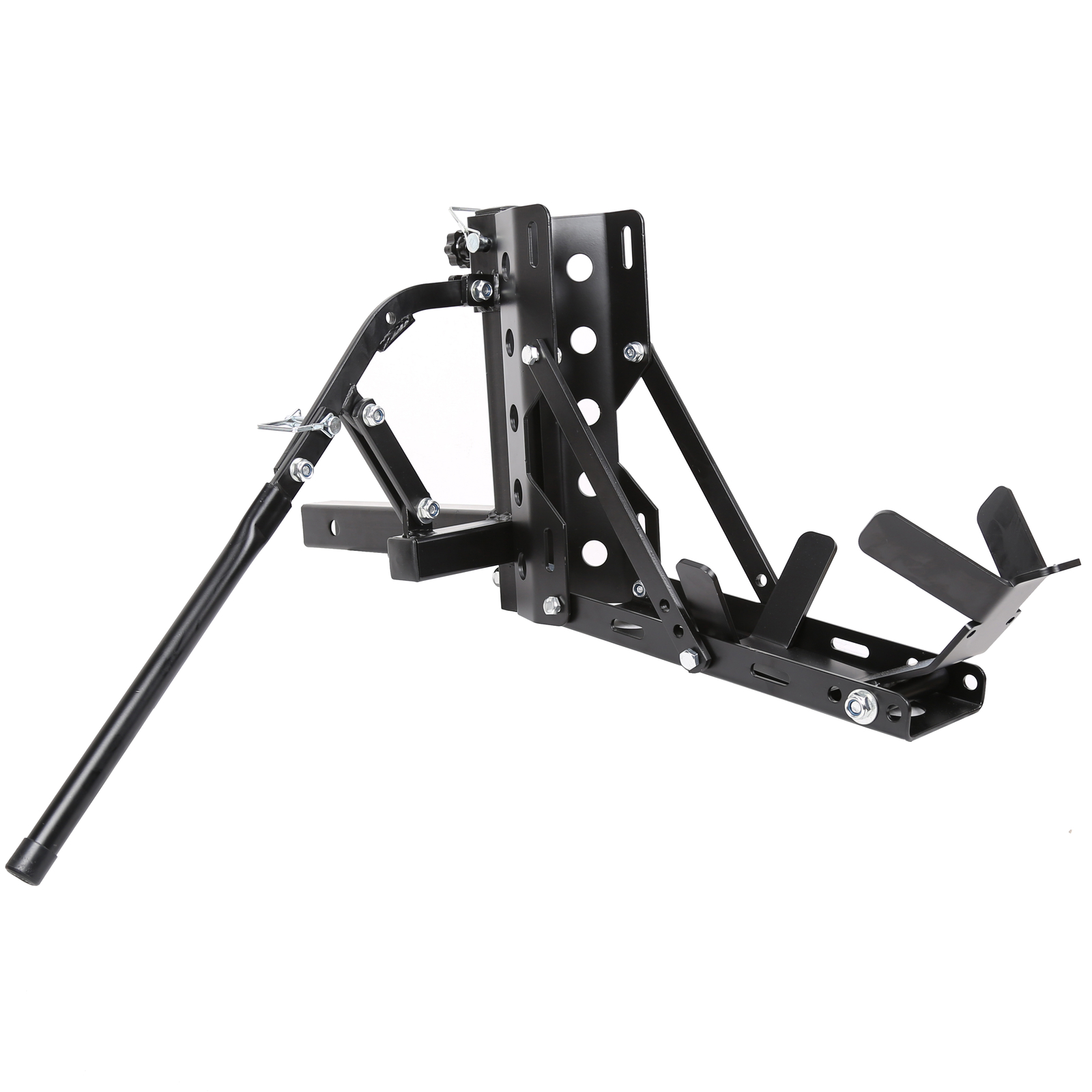 800lb Motorcycle Scooter Carrier 2" Tow Receiver Trailer Hauler Hitch Mount Rack