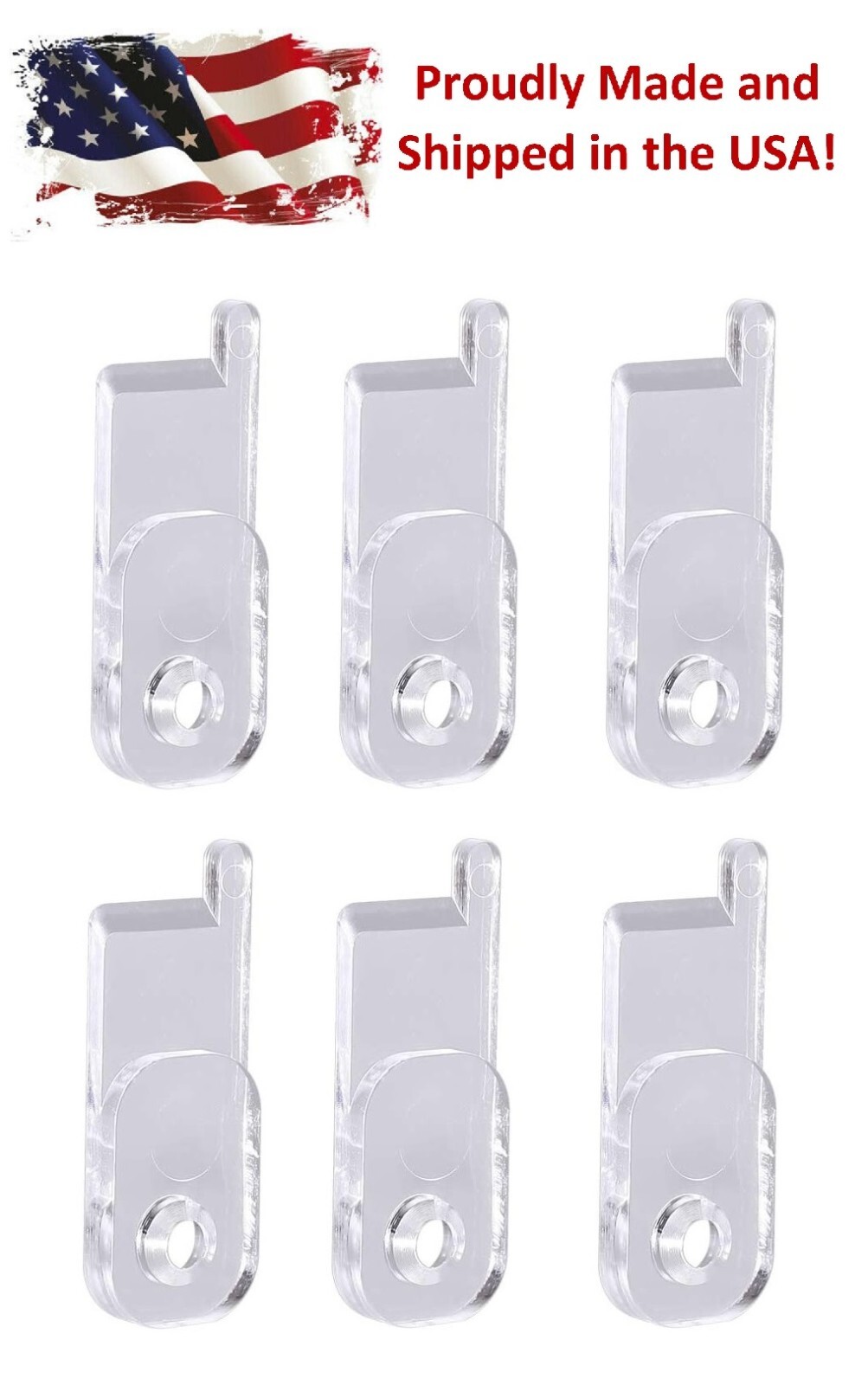 6PK Clear Toggle Switch Cover Guard Keep Light Switch ON Off protects your light