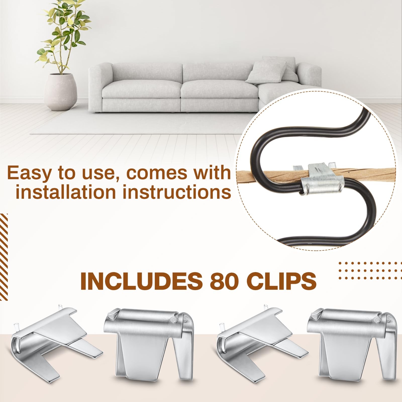 Upholstery Stay Wire for Sofa Furniture Springs 40ft Paper Wrapped Wire 9 Gau...