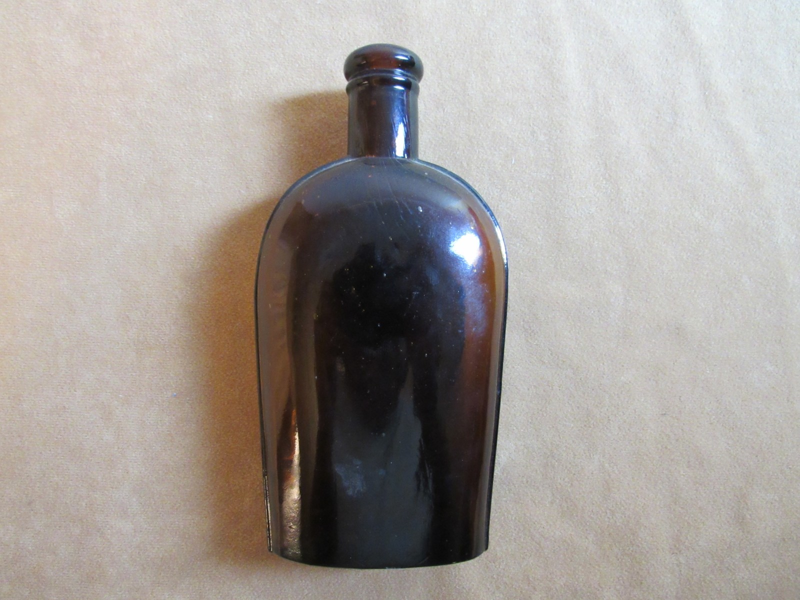 Indian Wars original Rye Whiskey 1870s Bottle Flask Label