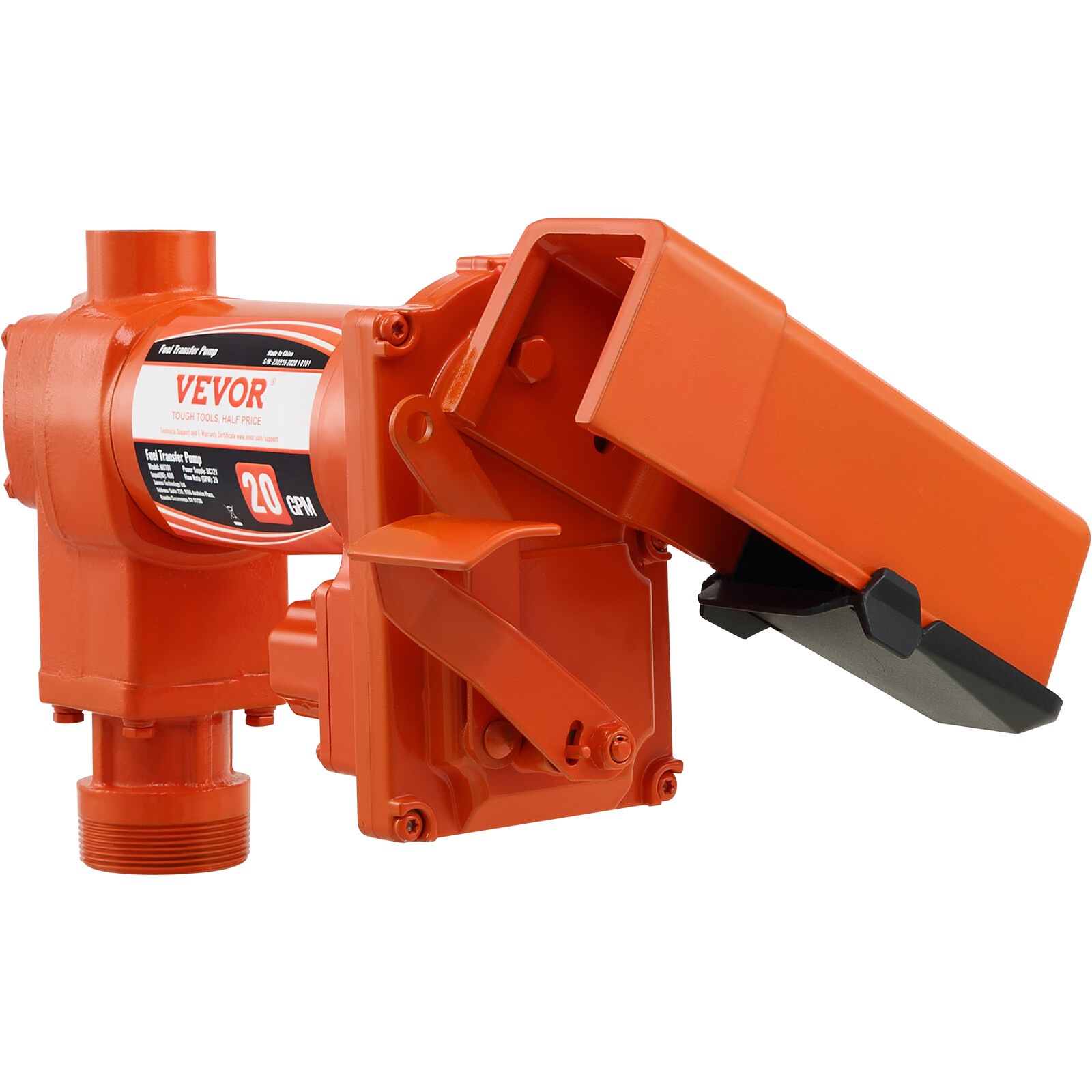 VEVOR Fuel Transfer Pump Gasoline Pump 20GPM 12V for Transfer of Gasoline Diesel